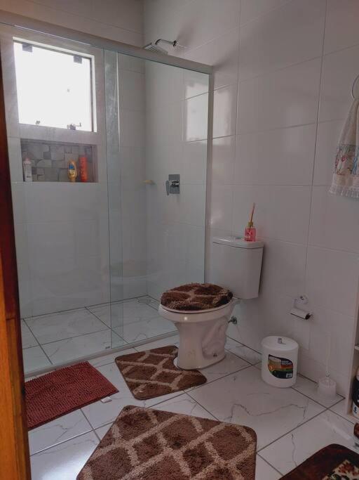 Cabana Recanto Do Arruda Para Casal Em Aguas Mornas Bagian luar foto