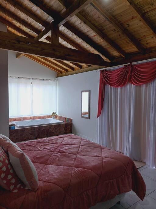 Cabana Recanto Do Arruda Para Casal Em Aguas Mornas Bagian luar foto