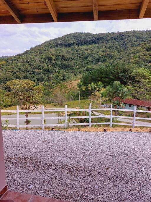 Cabana Recanto Do Arruda Para Casal Em Aguas Mornas Bagian luar foto